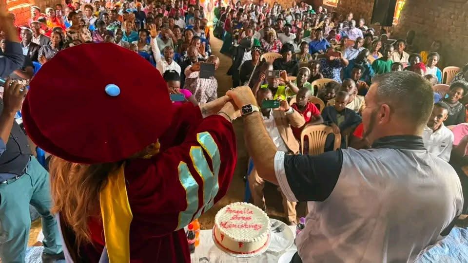 Eddie Stress documenting a Pursuant School of Ministry celebration